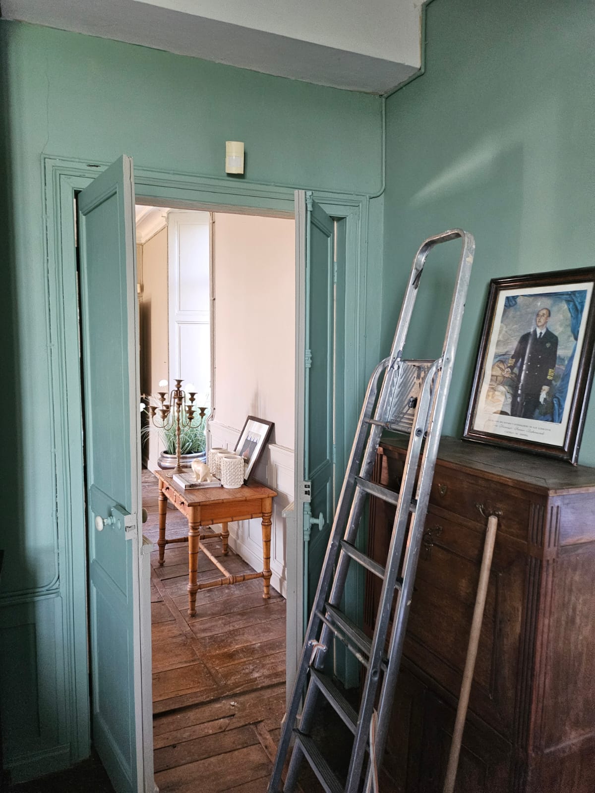 Salon façon vieille pierre